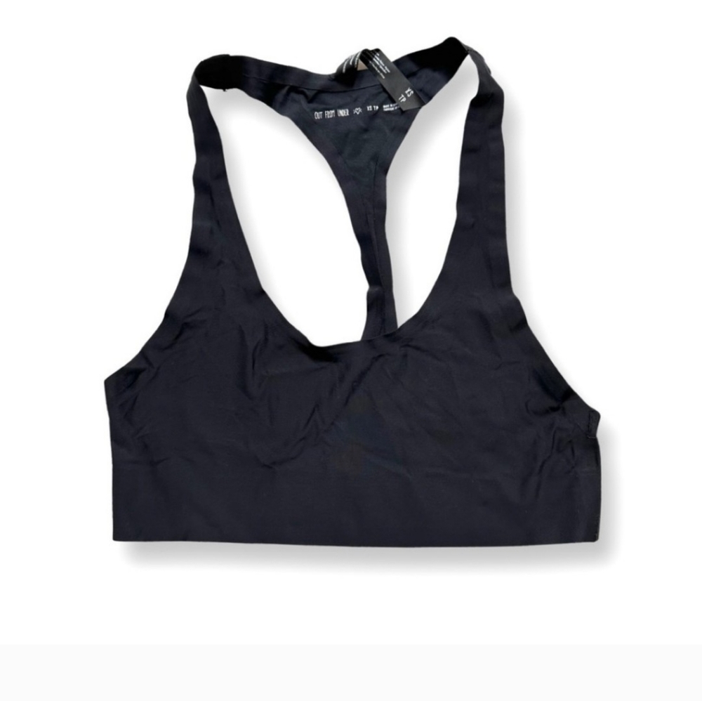 NWOT! Out From Under Urban Outfitters Black Nylon Bralette